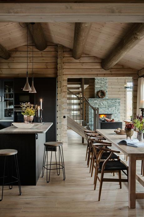 delikatissen rustic style scandinavian lumber log luxus cabin log cabin sweden estilo rústico de montaña casa prefrabricada casa imita troncos casa de troncos de madera casa de madera sueca  