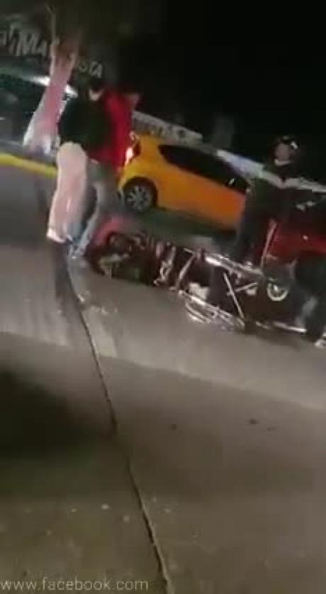 (Video) Atropellan a hombre en silla de ruedas en Acceso Norte