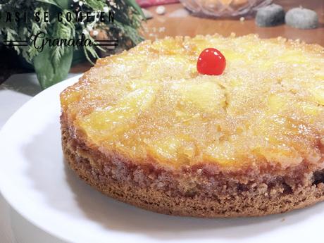 Tarta tatín sin gluten ni lactosa