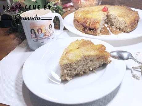 Tarta tatín sin gluten ni lactosa