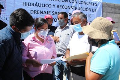GOBIERNO DE TEXCOCO INICIA OBRAS POR MÁS DE CUATRO MILLONES DE PESOS EN LA MAGDALENA PANOAYA