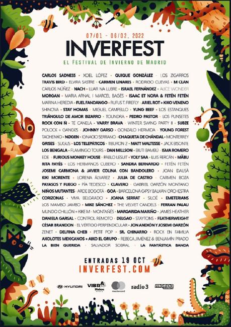 Inverfest 2022: entradas y programación