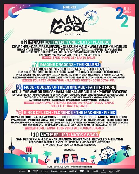 Mad Cool 2022 tendrá cinco días y suma nuevos nombres