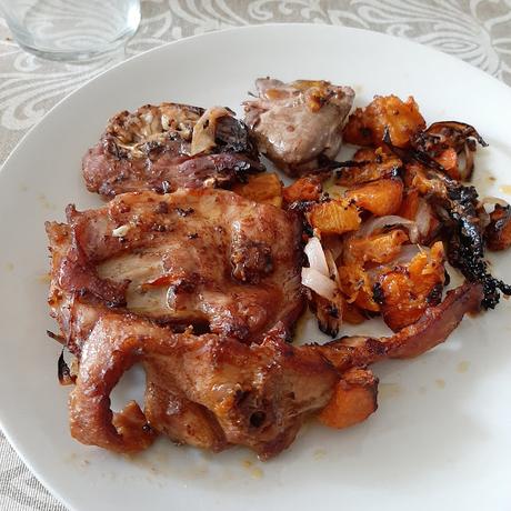 CONEJO A LA MOSTAZA AL HORNO