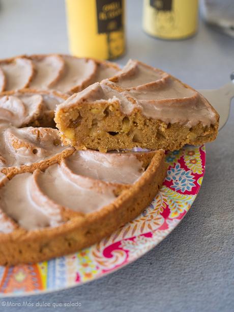 Pastel de manzana especiado