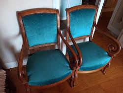 Retapizado de butacas antiguas