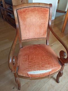 Retapizado de butacas antiguas