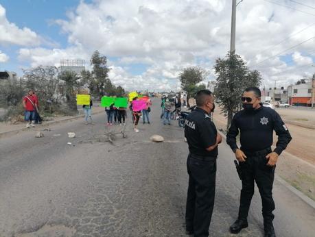 Manifestación en Cactus, denuncian que MP liberó a presunto homicida