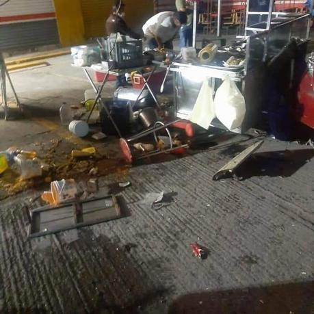 Manifestación en Cactus, denuncian que MP liberó a presunto homicida