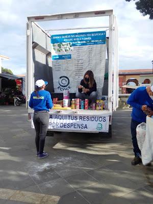FAMILIAS OAXAQUEÑAS LOGRAN ACOPIAR 280 KG DE RESIDUOS RECICLABLES EN LOS RECICLATONES ECOCE