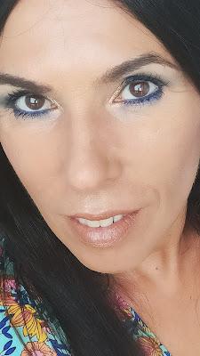 maquillaje azul 02 Mi maquillaje favorito para este otoño 10