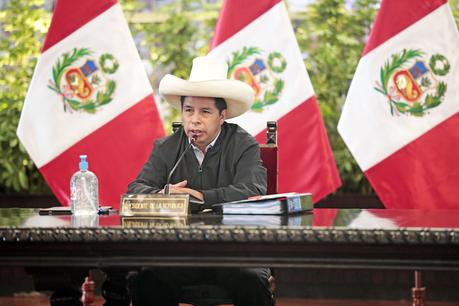 Presidente Castillo: “El Perú tiene plena apertura para atraer inversiones”
