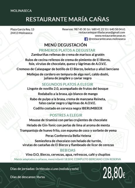 Jornadas gastronómicas del Bierzo 2021. Todos los restaurantes y sus menús 15 Jornadas gastronómicas del Bierzo 2021. Todos los restaurantes y sus menús 15