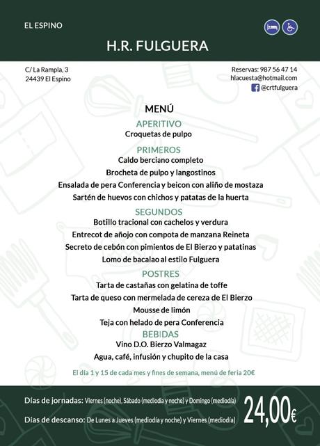 Jornadas gastronómicas del Bierzo 2021. Todos los restaurantes y sus menús 9 Jornadas gastronómicas del Bierzo 2021. Todos los restaurantes y sus menús 9