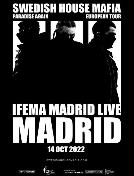 Concierto de Swedish House Mafia en Madrid en 2022