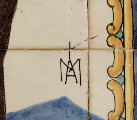 La Iglesia de San Román (17): los azulejos de los Santos.