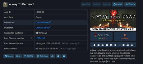 A way to be dead, un juego que no puedes jugar