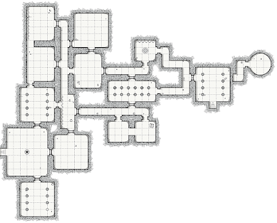 The Abandoned Abbey of the Mad Titan, de Amazing Tales