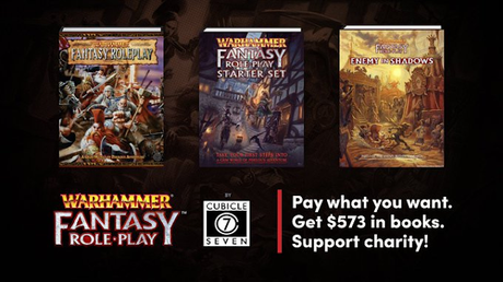 Enorme Humble Bundle solidario de WFRP en favor de WaterAid