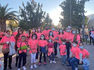 Y también estuvimos en la IV Marcha Rosa Ciudad de Villacarrillo