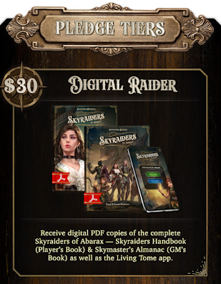 Skyraiders of Abarax: Joe Manganiello se suma y previas de recompensas y Ad-ons Skyraiders of Abarax: Joe Manganiello se suma y previas de recompensas y Ad-ons