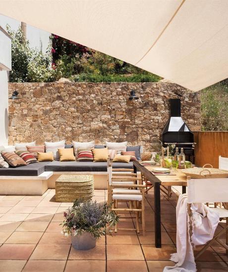 Cómo acondicionar la terraza o el balcón para el otoño e invierno