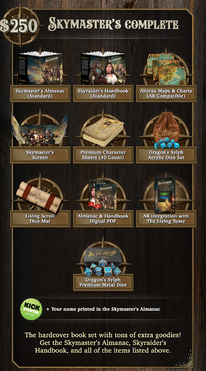 Skyraiders of Abarax: Joe Manganiello se suma y previas de recompensas y Ad-ons