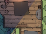 Abandoned House Day/Night Different Sizes, Rockdesert