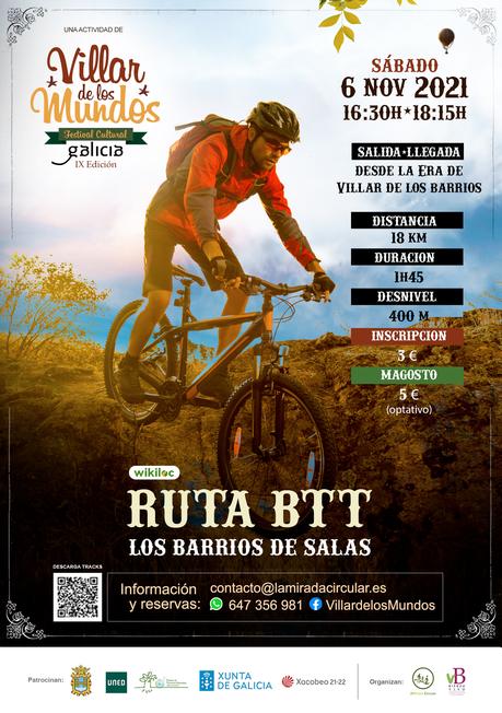 Villar de los Mundos organiza dos rutas circulares a pie y en bici en noviembre 6 Villar de los Mundos organiza dos rutas circulares a pie y en bici en noviembre 6