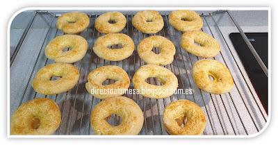 Rosquillas de naranja al horno Rosquillas de naranja al horno