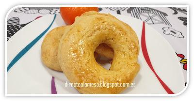 Rosquillas de naranja al horno Rosquillas de naranja al horno