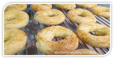 Rosquillas de naranja al horno Rosquillas de naranja al horno