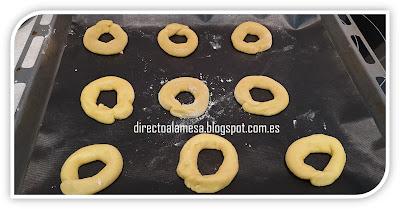 Rosquillas de naranja al horno Rosquillas de naranja al horno