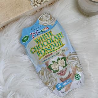 mascarilla chocolate blanco Cuidado facial de vuelta a casa: Mascarillas 06