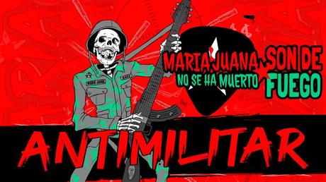María Juana No Se Ha Muerto lanza ‘Antimilitar’, una canción para despertar, reflexionar y nunca olvidar