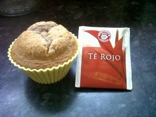 Cupcakes de Té Rojo