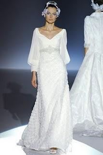 Bodas de Otoño. Vestido de Novia