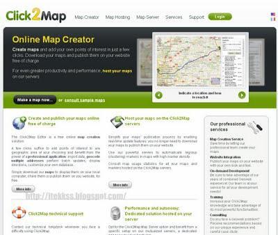 Click2map - Crea mapas de google online