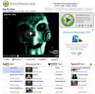 Viral Videos - Los videos mas populares de los principales sitios