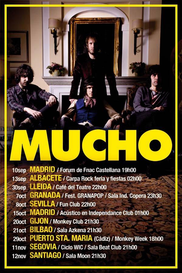 Mucho anuncia gira en otoño