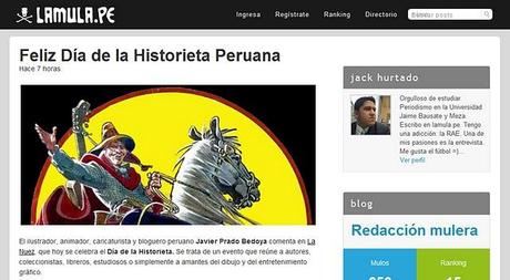 La Mula.pe celebra a la Historieta Peruana.