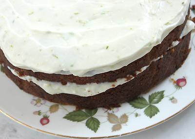 Tarta de zanahoria con almendras