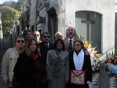 La Logia Henry Dunant Nº 1922 de la OMMI Le Droit Humain - El Derecho Humano y su homenaje a Sarmiento