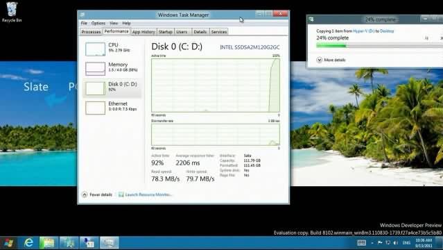 Windows 8: Imágenes del nuevo Administrador de tareas
