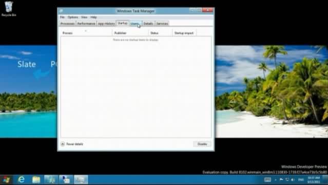 Windows 8: Imágenes del nuevo Administrador de tareas