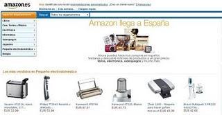 La tienda virtual de Amazon desde hoy disponible en España.