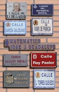 Callejero Matemático Español: especial RSME