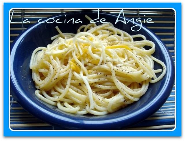 ESPAGUETIS AL BURRO