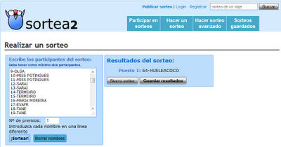 YA TENEMOS GANADORA!!!!