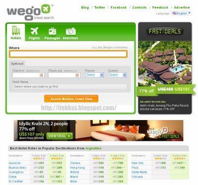 Wego - Buscador de hoteles, viajes y paquetes turisticos